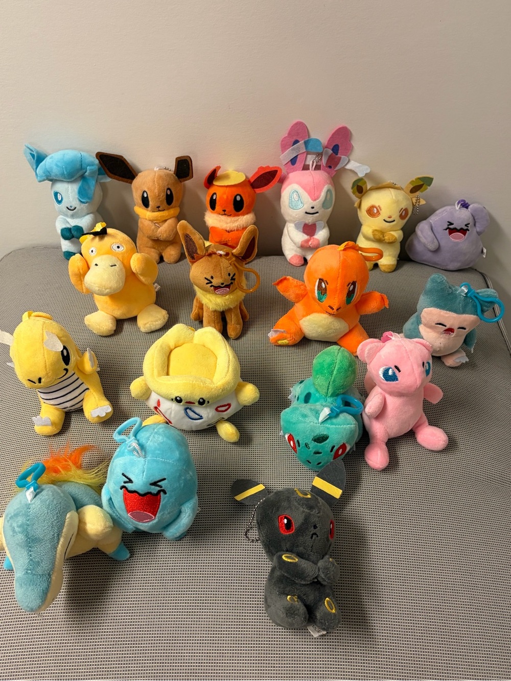 (X17) Pokemon Keychain Plushies